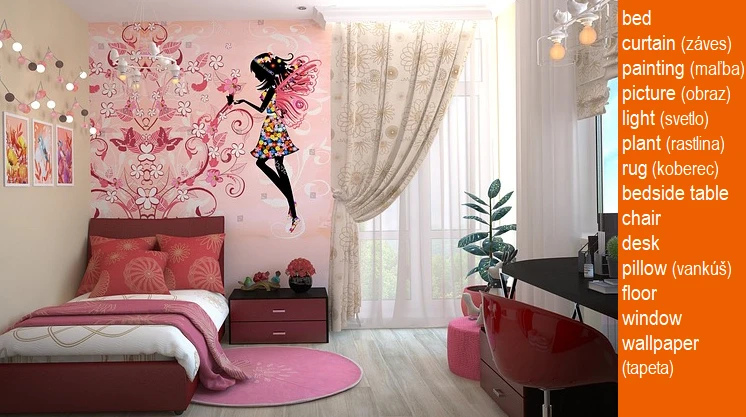my room opis domu a izby