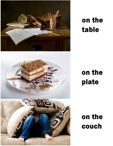 predložka on