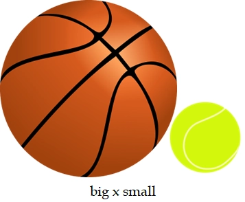 big a small 