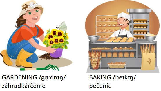 voľný čas záhradkárčenie a pečenie