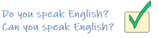 do you speak?