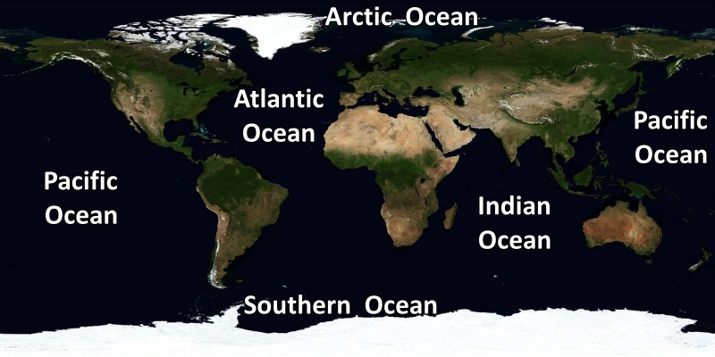 oceány oceans