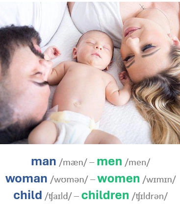nepravidelné množné číslo