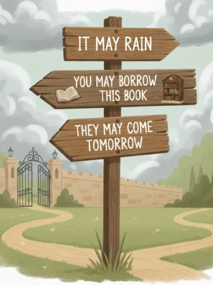 modálne sloveso may