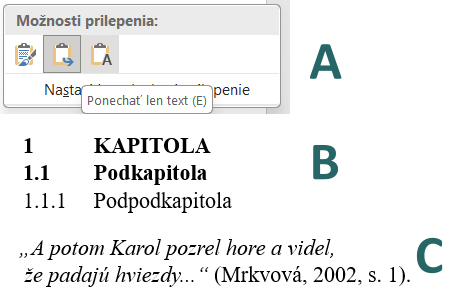 úprava práce