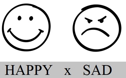 happy and sad