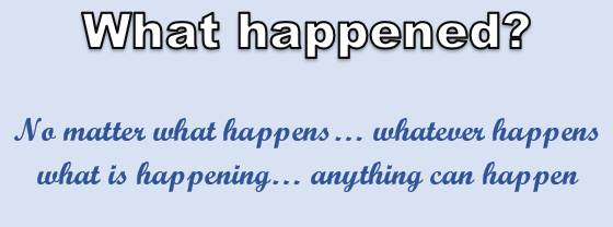 happen