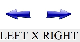 left and right