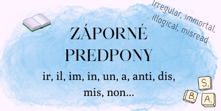Záporné predpony v angličtine